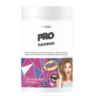 Imagem de Creme de Tratamento Proativa Pro Cachos! 1kg - Pro Ativa
