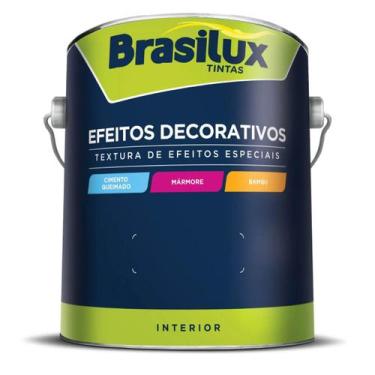 Imagem de Cimento Queimado Tinta Acrílica Decora Efeito Tubarão Branco 5,5kg - B