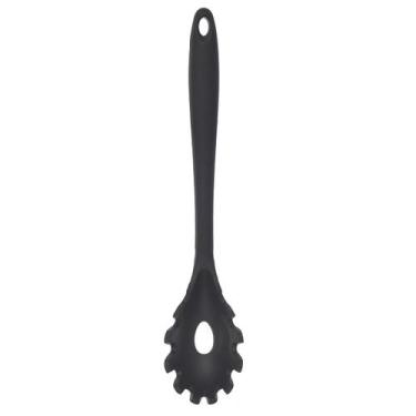 Imagem de Pegador Macarrão Massas Silicone Utensílios Cozinha 28cm - Ladiv Comer