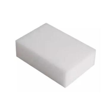 Imagem de Kit 5 Esponja Mágica Melamina Tira Manchas Limpeza 10x6x2cm - Clink