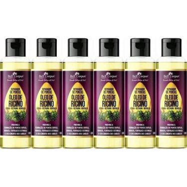 Imagem de Atacado 6 Tratamento Capilar Reparador de Pontas Óleo de Rícino 60ml -