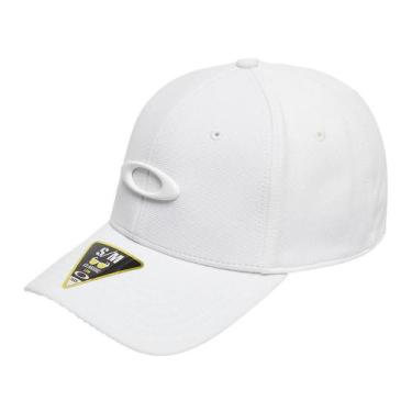 Imagem de Boné Oakley Aba Curva Tincan Cap White, S/M, Branco
