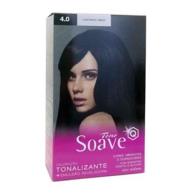 Imagem de Coloração Tonalizante Tono 4.0 Castanho Médio - Soave Capelli