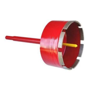 Imagem de Serra Copo Diamantada 100mm com Haste SDS Plus - KORTIZ