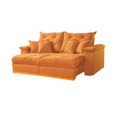 Imagem de Sofá Gran Plus Com Molas Ensacadas 4 Lugares Retrátil e Reclinável 230