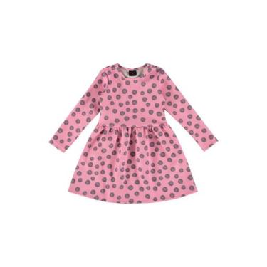 Imagem de Vestido Manga Longa Infantil Guloseima, Preto, 2