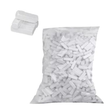 Imagem de 5 Kg Giz Branco Quadrado Bar Taco De Sinuca Bilhar Lousa - Tacolandia