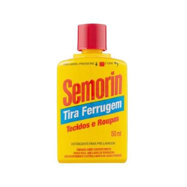 Imagem de Semorin Gotas O Tira Ferrugem (tecidos E Roupas) 50ml