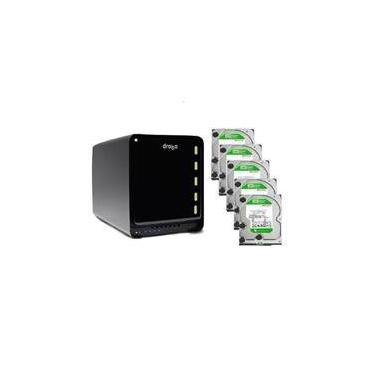 Imagem de Data Robotics Pacote Drobo S 10 TB DR3A2-20EARS-5 – Inclui um disco rígido Drobo S e cinco WD Caviar Green de 2 TB (preto)