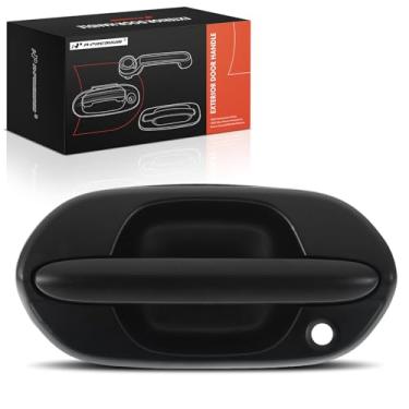 Imagem de A-Premium Maçaneta externa dianteira esquerda do lado do motorista compatível com Honda Odyssey 1999-2004, preto texturizado, substitui # 72180-S0X-A03