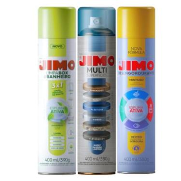 Imagem de KIT Desengordurante + Multisuperficies + Limpa Box - JIMO