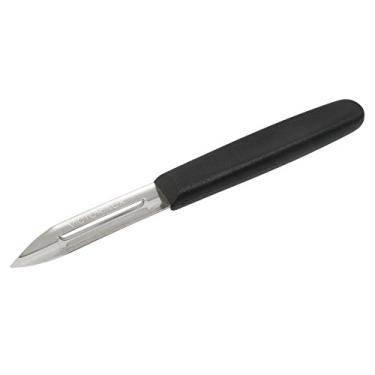 Imagem de Victorinox Descascador de borda dupla de 5,4 cm, cabo de polipropileno preto