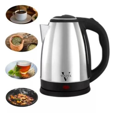 Imagem de Chaleira Elétrica 1,8 L Com Jarra Inox Voltyx 220v, 220V, Prata, 1.8 L