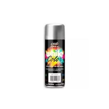 Imagem de Spray Tinta Aluminio 340 Ml / 190g - Orbi