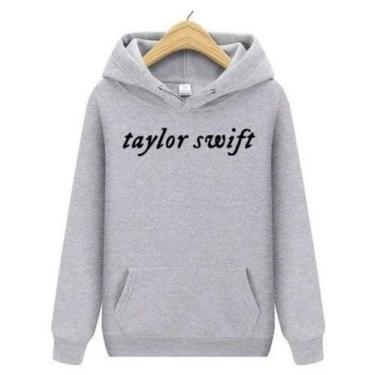 Imagem de Blusa Moletom Canguru Taylor Swift Banda Show Umissex - SEMPRENALUTA ,