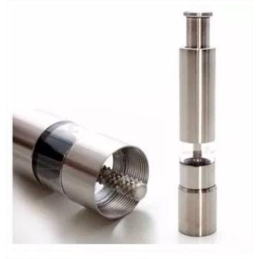 Imagem de Moedor Pimenta Sal Inox Cozinha Churrasqueira Condimento - Good Shoop