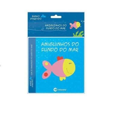 Imagem de Livrinho Para Banho Do Bebe Com Historia Amiguinhos Fundo Do Mar - Cul