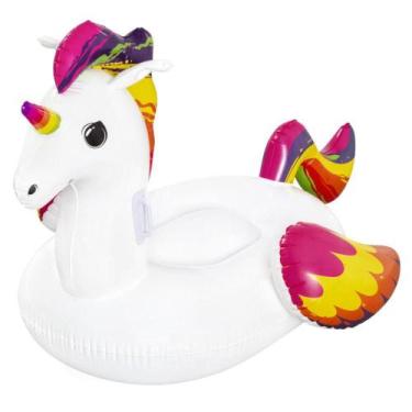 Imagem de Boia Circular Bestway 41114 Unicórnio Fantástico 163x110x95cm