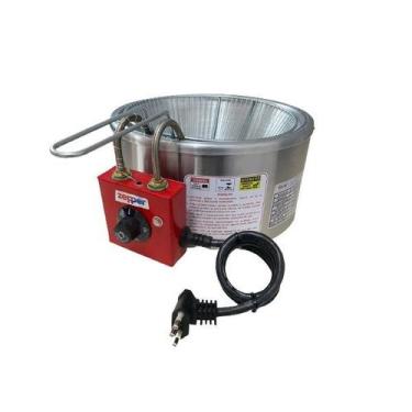 Imagem de Tacho Fritador Fritadeira Eletrica 3 Litros Zepper ZP03E, 110V