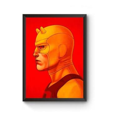 Imagem de Poster Moldurado Marvel Demolidor 2 - Fanarte