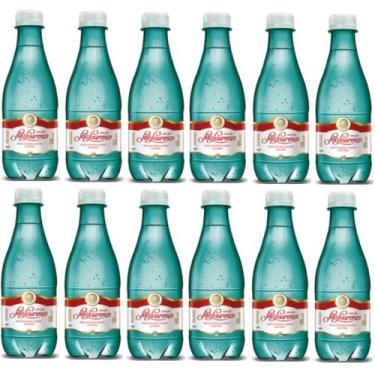 Imagem de Água Mineral São Lourenço Com Gas 12 Unidades 300ml Atacado