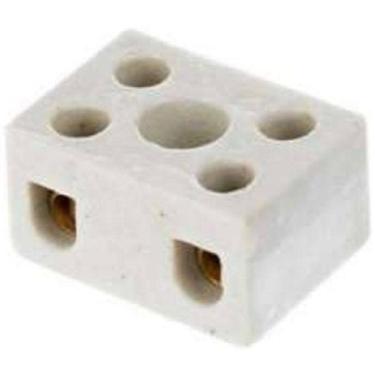 Imagem de KIT 12 Conector Porcelana Bipolar tipo Sindal 10mm 250V