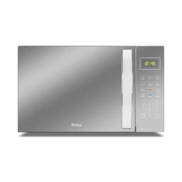 Imagem de Micro-ondas Philco Limpa Fácil 1400W 28 Litros Espelhado, 220V