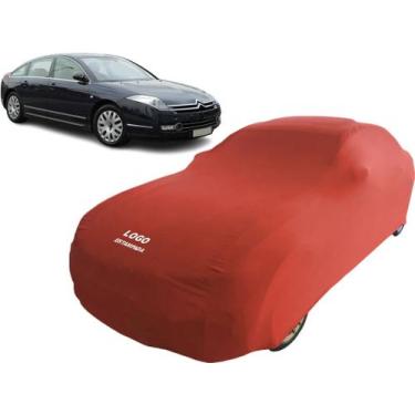 Imagem de Capa Cobrir Carro Citroen C6 Máxima Proteção Com Logo - Mz, Vermelha