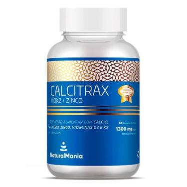 Imagem de Suplemento alimentar de cálcio, magnésio, zinco, vitamina d e k em cáp