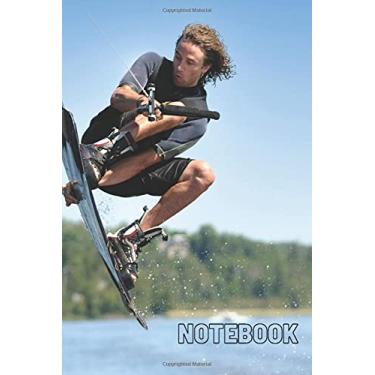 Imagem de Wakeboard Notebook: blank lined composition journal | Wakeboard notebook | 100 pages