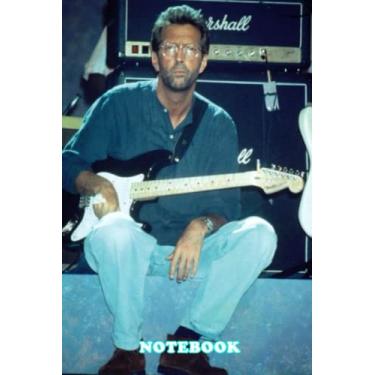Imagem de Notebook : Eric Clapton Cream Rock band Lined Notebook, 100 Blank Pages, Thankgiving Notebook Journal, 6x9 Inches, Matte Finish Cover #131