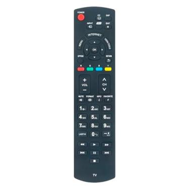 Imagem de N2QAYB000704 Novo controle remoto substituído compatível com Panasonic Plasma HDTV TV TCP60UT50 TCP50UT50 TC-P55ST50 TC-P42UT50 TC-P50UT50 TC-P55UT50 TC-P55UT55