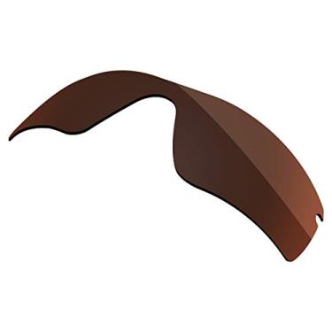 Imagem de Firtox Lentes polarizadas de substituição compatíveis com óculos de sol Oakley Radar Path/Radar Path Asian Fit (AF) - Opções, Vermont Brown - Polarizado, One Size