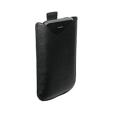 Imagem de Amzer Bolsa de couro deslizante vertical com fita para iPhone 3G/3GS