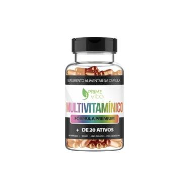 Imagem de Multivitamínico Completo 60 Cápsulas - Imunidade E Energia - Prime Vit