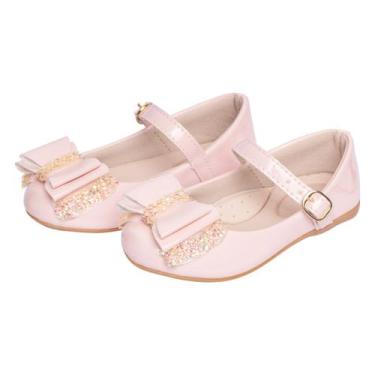 Imagem de Sapatilha Infantil Bailarina Menina Branca com laço  2017 - B2A KIDS, 