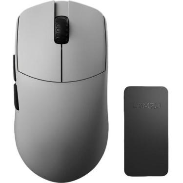 Imagem de Mouse Gamer Lamzu Maya 4K Sem Fio - Cloud Grey, cinza