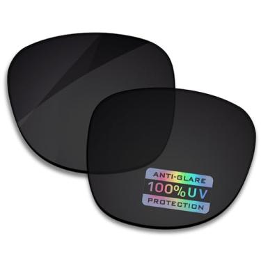 Imagem de Bowyer Lentes de reposição polarizadas para óculos de sol Ray-Ban Meta Wayfarer RW4008 53 mm, Preto, RW4008 53mm