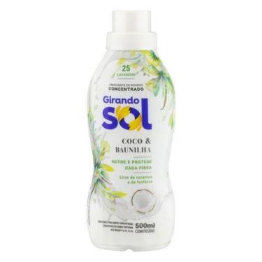 Imagem de Amaciante Roupa Concentrado Coco & Baunilha Girando Sol 500