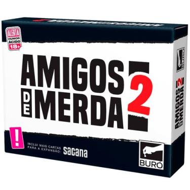 Imagem de Amigos De Merda 2 Jogo De Cartas Party Buró Português