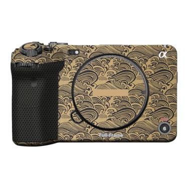 Imagem de JERXTTON Película protetora premium para câmera premium antirarranhões para Sony FX3 ILME-FX3 (ouro onda)