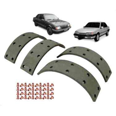 Imagem de Jogo Lona Da Sapata Freio Traseira Monza Kadett Ipanema