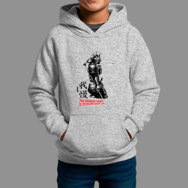 Imagem de Moletom Canguru Infanto Juvenil Algodão Casual Confortável Inverno Blu