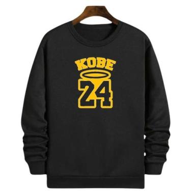 Imagem de Blusa Moletom Gola Basquete Kobe 24 Mamba Basketball - Loja White Mamb