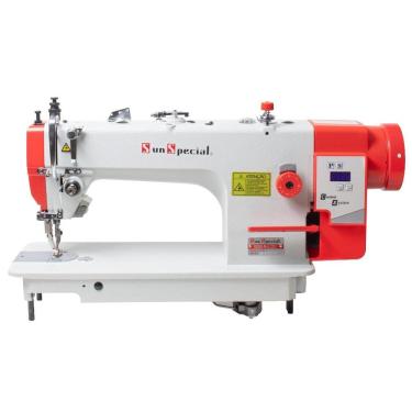 Imagem de Máquina Costura Industrial Reta Transporte Duplo SS0303D-PR-QI 8MM 220V - Sun Special