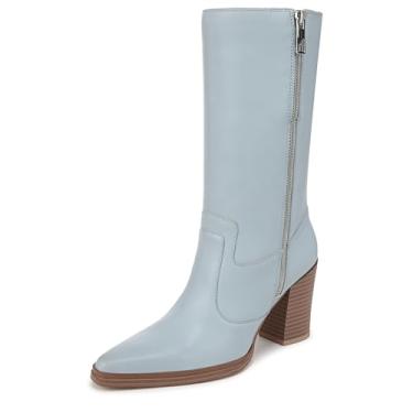 Imagem de Franco Sarto Bota feminina Jaxon cano médio, Azul macio, 35