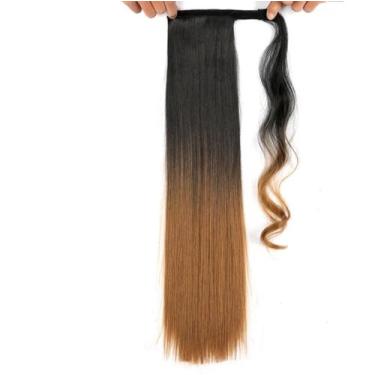 Imagem de Extensão de cabelo de Amarrar Liso 65cm - GM HAIR, T1b, 27