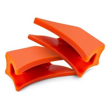 Imagem de Alças Removíveis De Silicone Laranja Le Cook