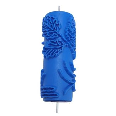 Imagem de Rolo de Tinta de Borracha, Padrões Claros Decoração de Parede de Rolos de Textura, Pintura de Móveis para Casa, Mini Rolos para Pintar Rolos de Pintura Pequena Ferramenta de