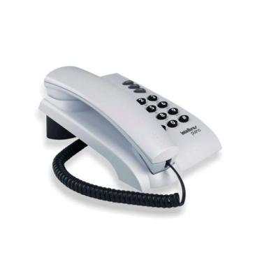 Imagem de Telefone Fixo Intelbras Pleno Sem Chave de Bloqueio Cinza